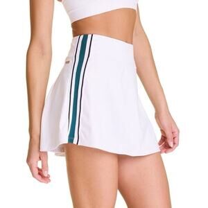 ALALA White Athletic Tennis Skort Built-In Shorts Size L